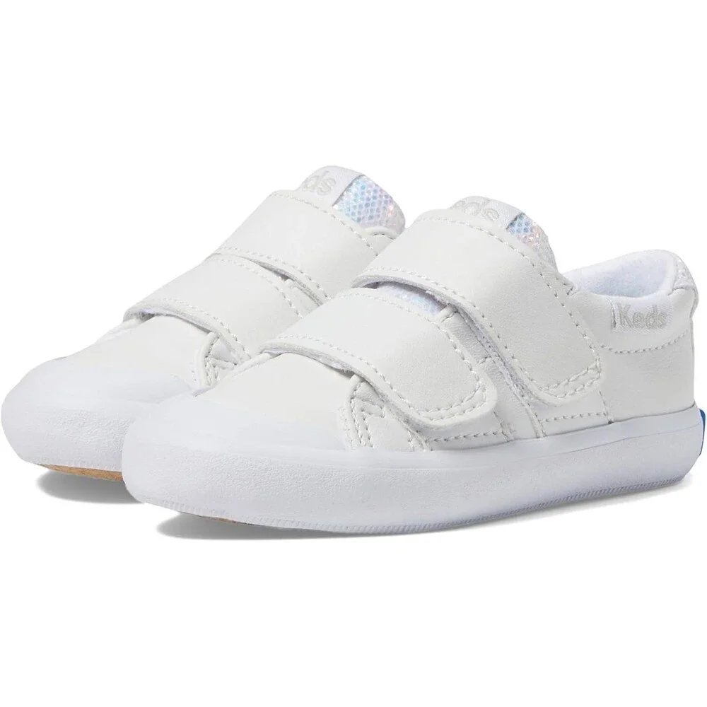 Keds Courtney HL KE00684100-001 Sneaker Toddler US 9 White Casual Shoes HTAT1511